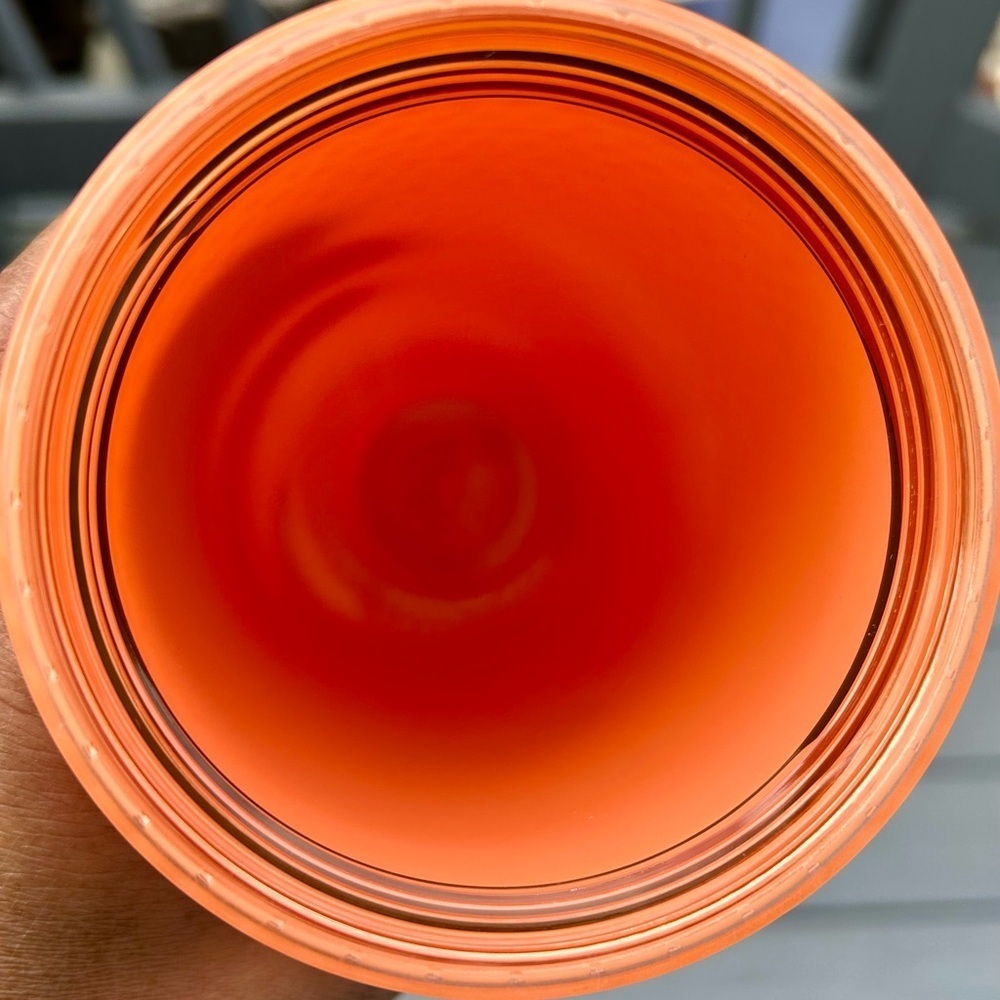 NWT Starbucks Orange Studded Tumbler 24oz - Picture 6 of 7